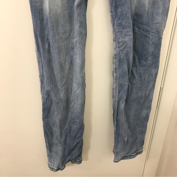 True Religion kids light wash blue distressed denim jeans size 10 - Picture 9 of 11